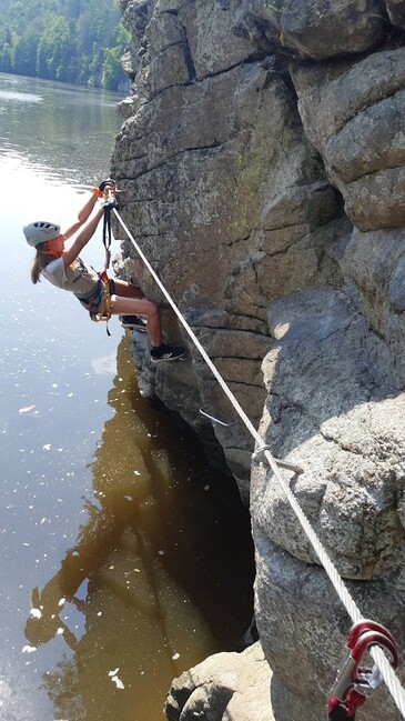 Via Ferrata Hlubok&aacute;