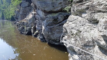 Via Ferrata Hlubok&aacute;