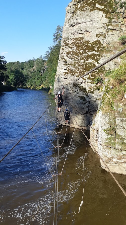 Ferrata v Bechyni
