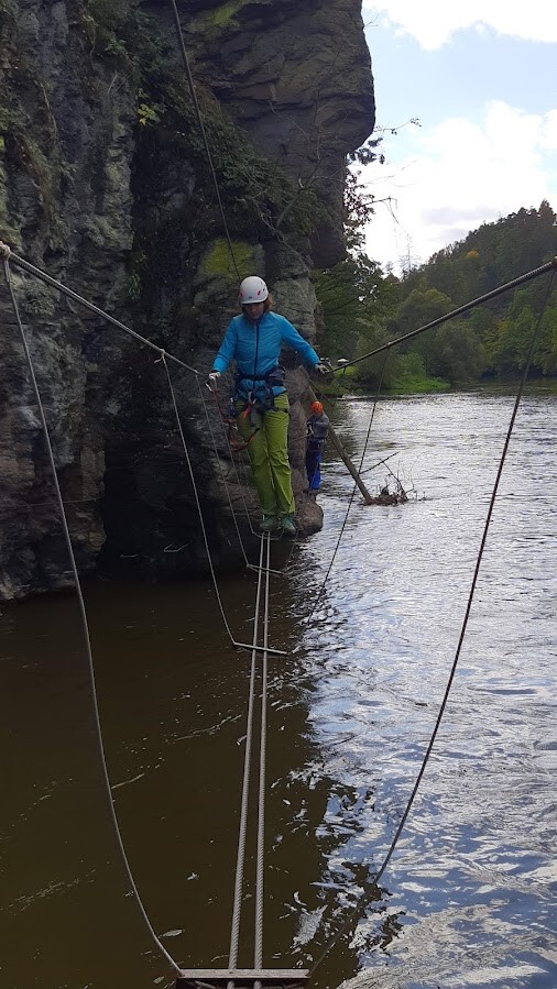 Ferrata v Bechyni