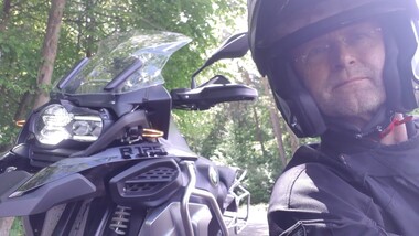 Ale&scaron; &Scaron;turza a BMW R 1250 GS Adventure