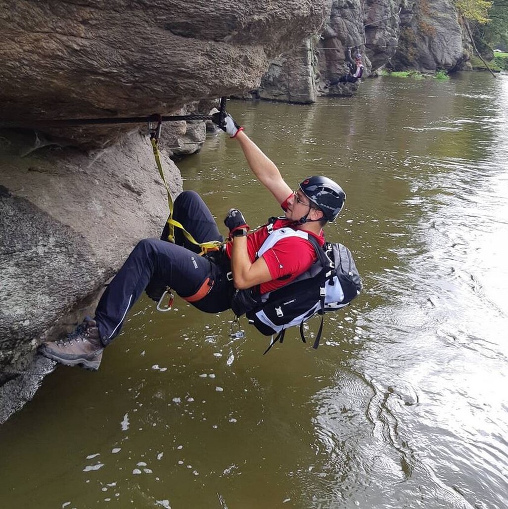 Ferrata v Bechyni