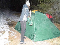 Zimn&iacute; přechod přes Novohradsk&eacute; hory