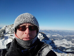 Zimn&iacute; kemping na Slovensku v -26,6 &deg;C