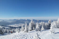 Zimn&iacute; v&yacute;stup na Velk&yacute; Choč