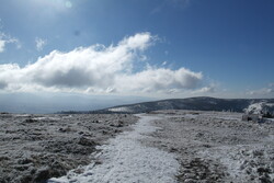 Kr&aacute;lick&yacute; Sněžn&iacute;k v zimě